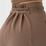 Azra | Pantalones de pierna ancha con cordones