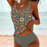 Belinda | Tankini de verano con estampado