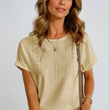 Becky™ | Top Casual con Ojal