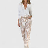 Marcelina | Conjunto Elegante de Dos Piezas (INCLUYE UN CINTURÓN GRATIS)
