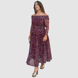 Dana | Vestido elegante con hombros descubiertos