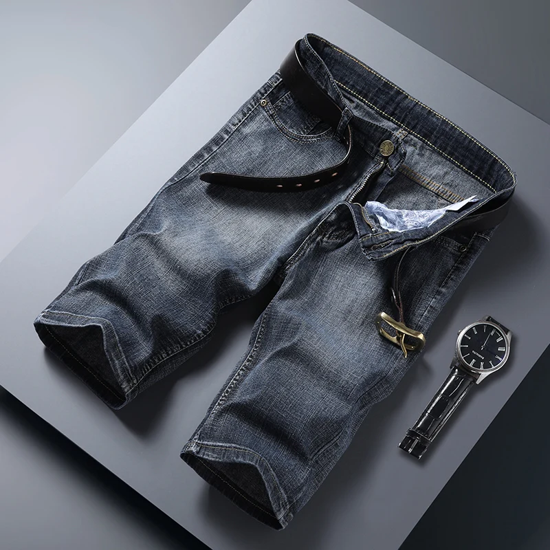 Alberta | Shorts vaqueros Landon de corte slim