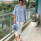 Beth™ | Blusa V-Cuello Elegante