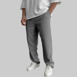 Boris – Pantalones acanalados de spandex: ¡estilo y comodidad en uno!