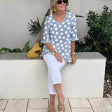 Beth™ | Blusa V-Cuello Elegante