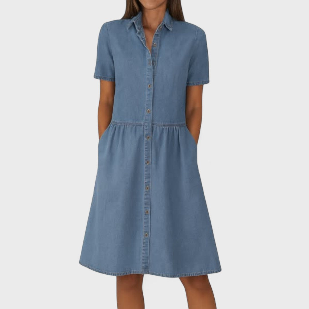Isabella | Vestido vaquero holgado
