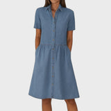 Isabella | Vestido vaquero holgado