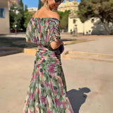 Louise | Vestido Maxi de Fiesta Elegante con Escote en V