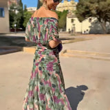 Rebeca | Vestido Maxi de Fiesta Elegante con Escote en V