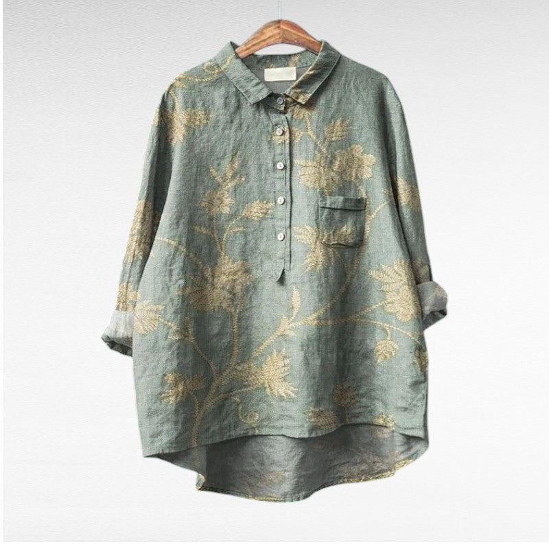 Juana | Blusa Vintage Elegante