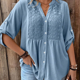 Asteria | Blusa con escote en V y botones