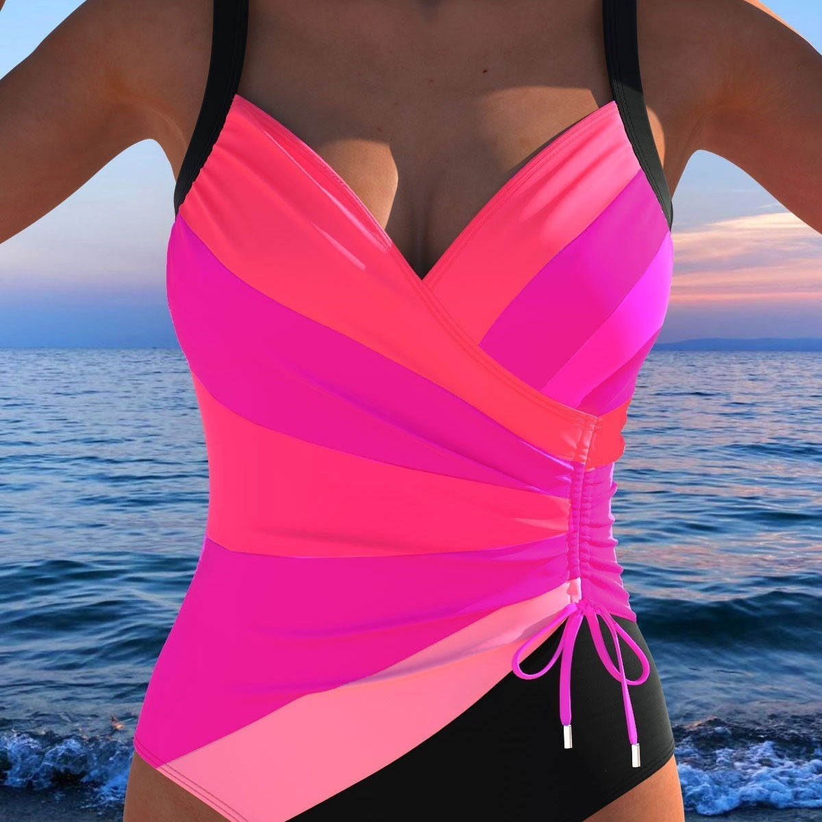 Altamira | Traje de baño de lujo con estampado colorido