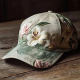 Avena | Gorra Bordada Floral