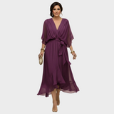 Monica | Vestido con escote en v