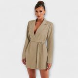 Thays | Vestido blazer con escote en V