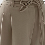 Azra | Pantalones de pierna ancha con cordones