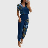 Concepción | Conjunto de Blusa y Pantalones Elegante