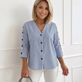 Asela | Blusa a Rayas Cómoda