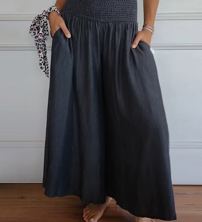 Corinne | Pantalón con Cintura Elástica