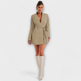 Thays | Vestido blazer con escote en V