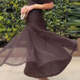 Rebeca | Vestido Maxi de Fiesta Elegante con Escote en V