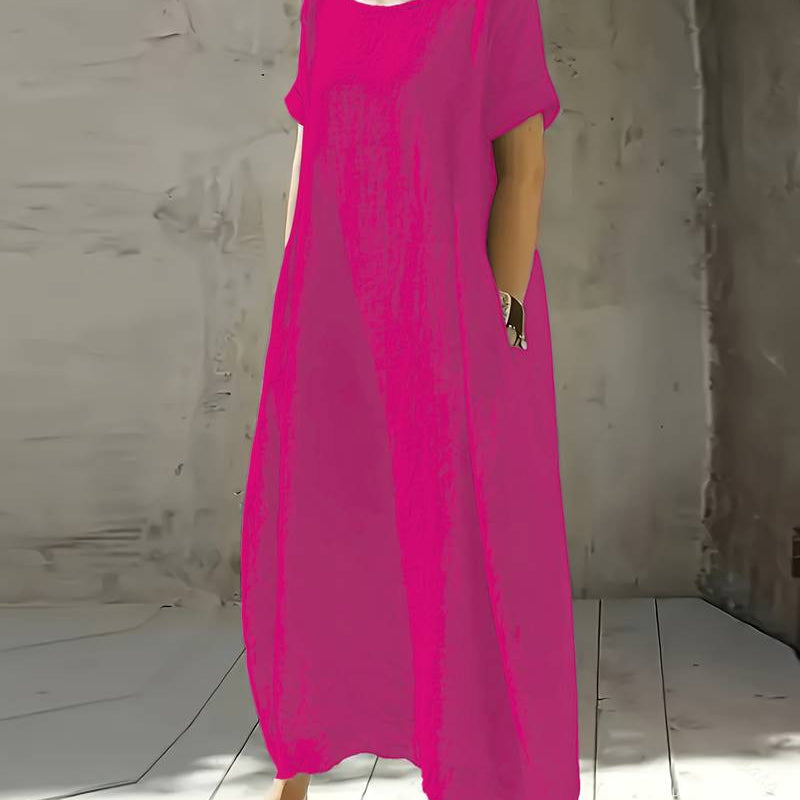 Lola | Vestido largo diario con mangas amplias