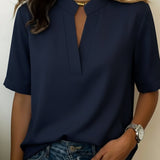 Cinara | Camisa de Manga Corta Relaxed