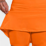 Anaxi | Pantalones cortos de cintura alta con falda