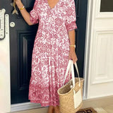 Sandra | Vestido fluido ligero con efecto favorecedor