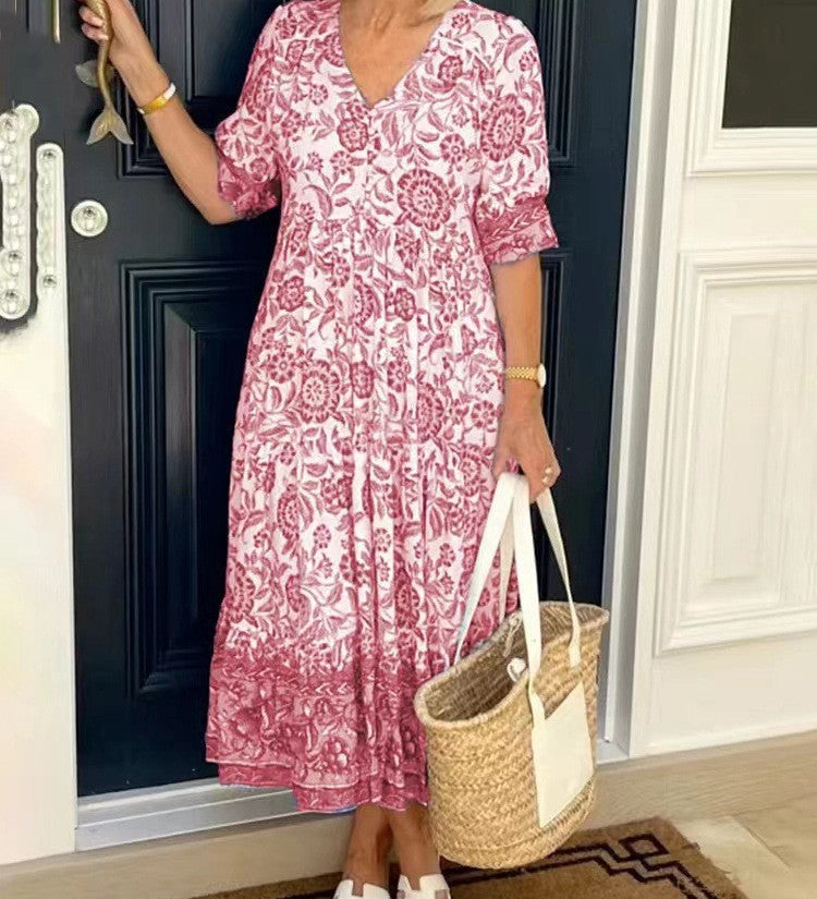 Sandra | Vestido fluido ligero con efecto favorecedor