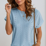 Becky™ | Top Casual con Ojal