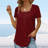 Brenda™ | Blusa Elegante con Pliegues