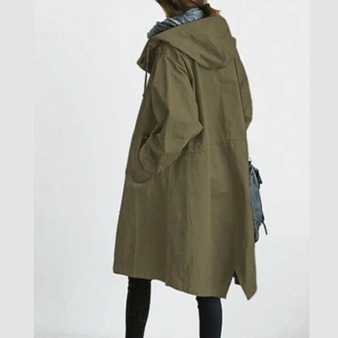 Mandy | Cazadora de gabardina con estilo