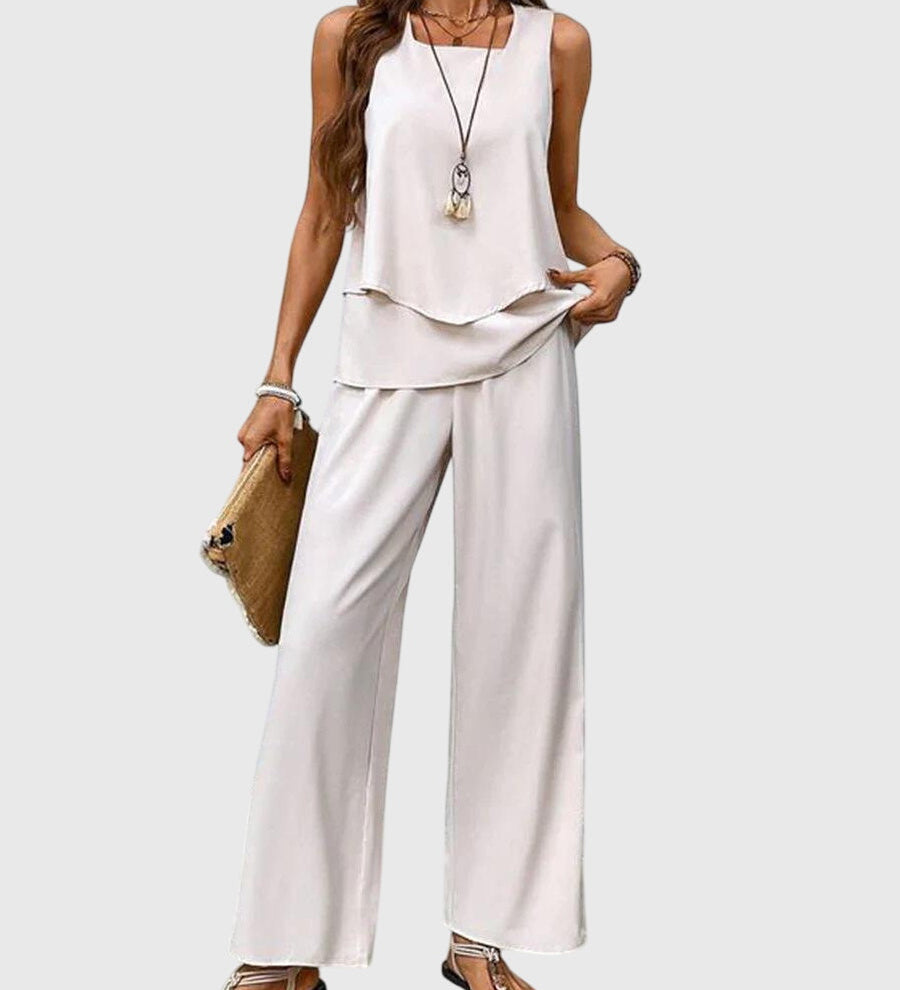 Gladis | Elegante Conjunto de Verano de 2 Piezas