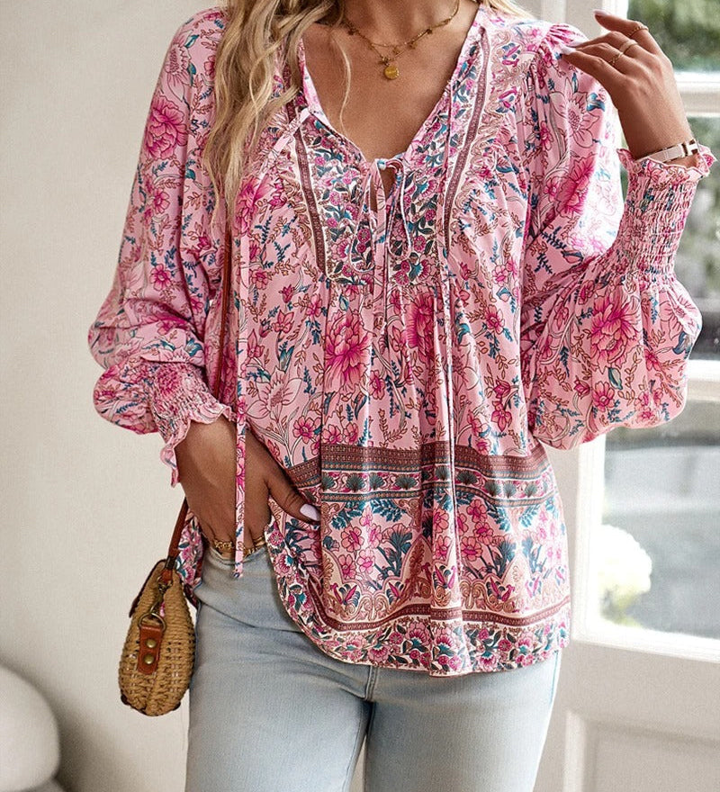 Beverly | Top Floral de Verano