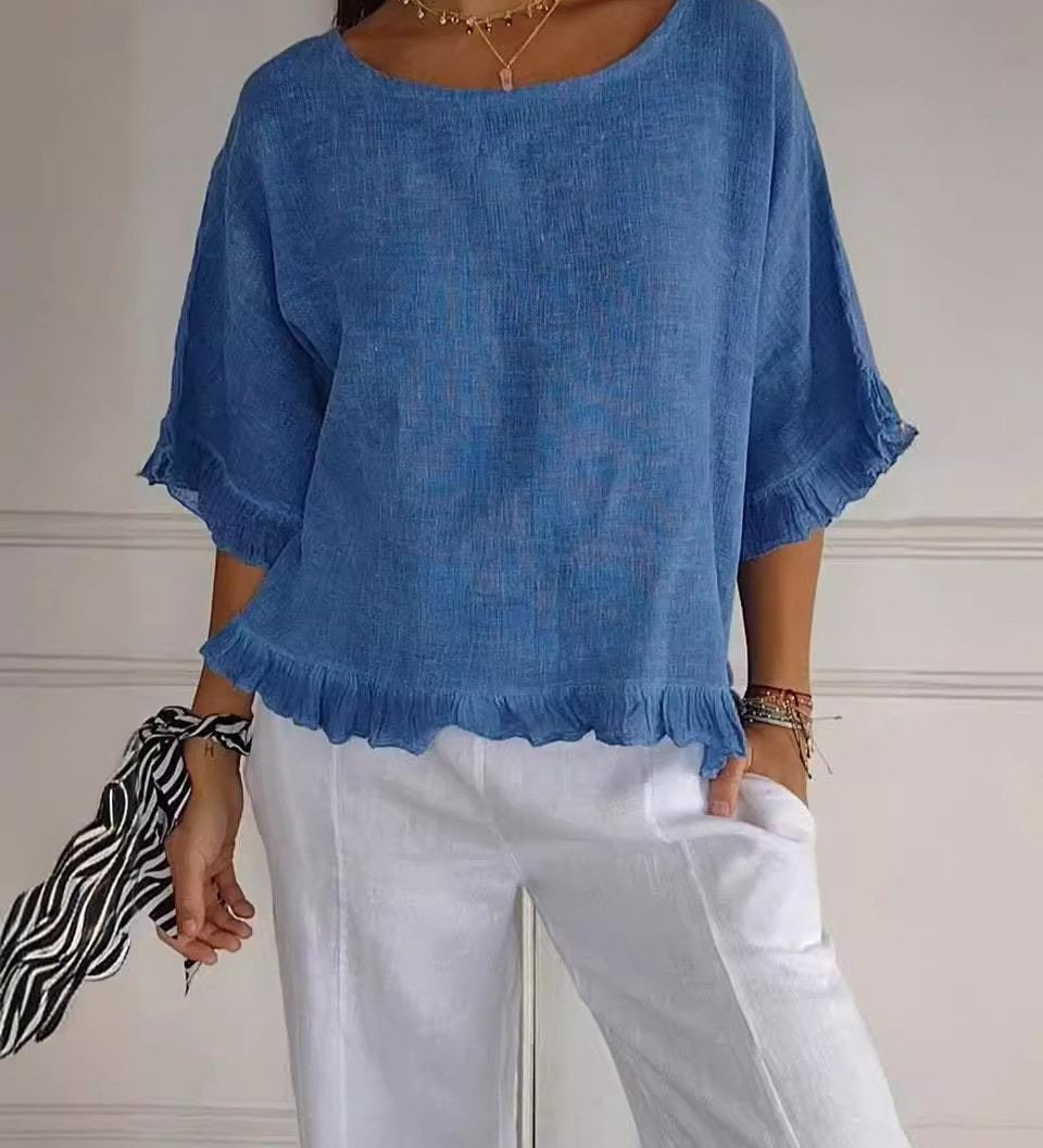 Amanda™ | Blusa Casual Elegante