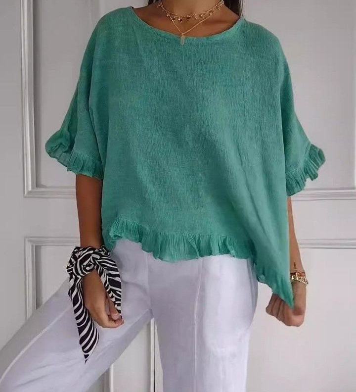 Amanda™ | Blusa Casual Elegante