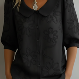 Elisenda | Blusa ligera floral elegancia natural