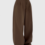 Azra | Pantalones de pierna ancha con cordones