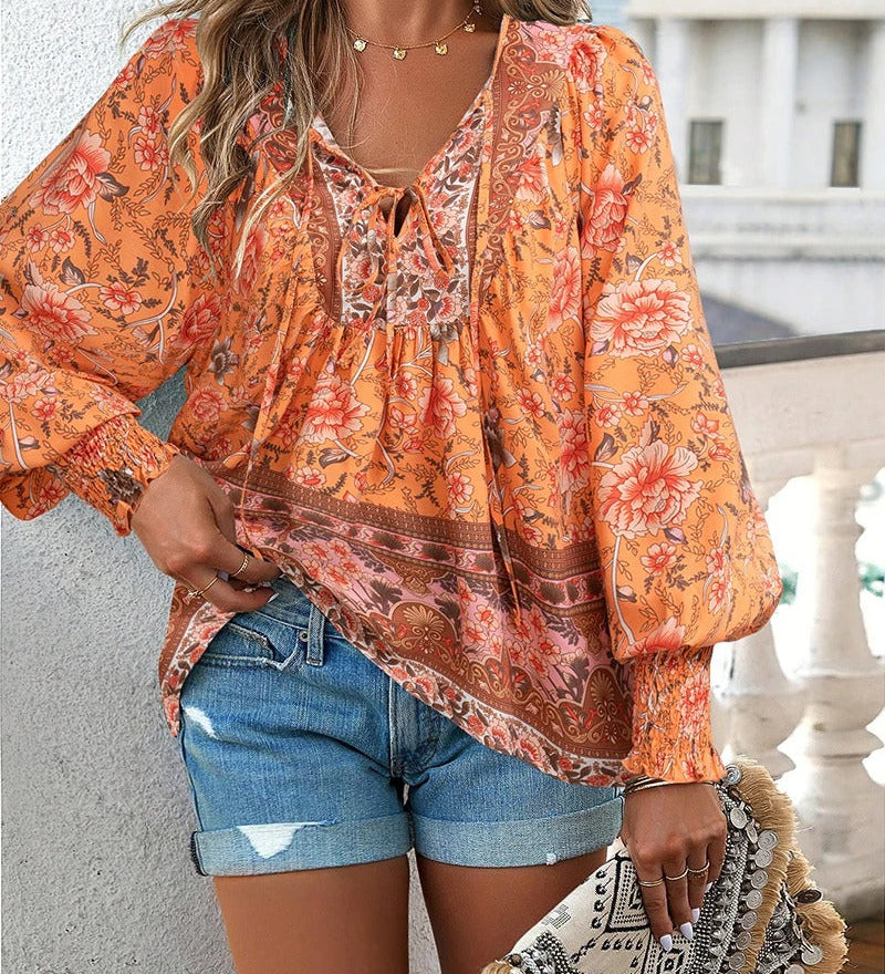 Beverly | Top Floral de Verano