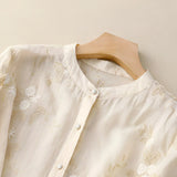 Giovanna - Blusa de algodón ligera