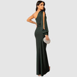 Meda | Vestido maxi elegante de un hombro