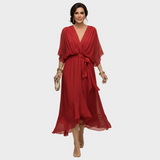 Monica | Vestido con escote en v