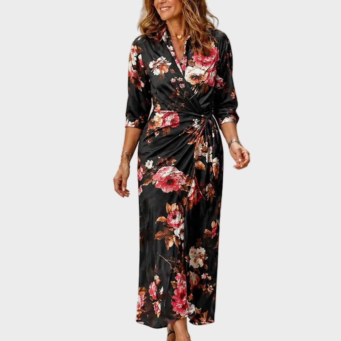 Lola | Vestido maxi estampado