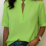 Cinara | Camisa de Manga Corta Relaxed
