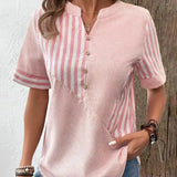 Monroe | Blusa de Rayas Suaves