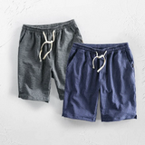 Shorts de algodón Breezy a rayas finas