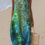 Zara™ Vestido Midi Reef