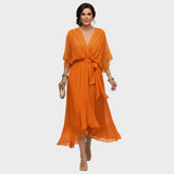 Monica | Vestido con escote en v
