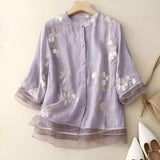 Giovanna - Blusa de algodón ligera